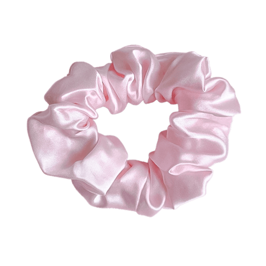 Mulberry Silk Medium Scrunchie Blush Pink - Outlet Sale