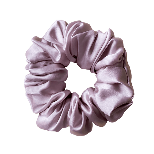 Mulberry Silk Deluxe Scrunchie - Lavender