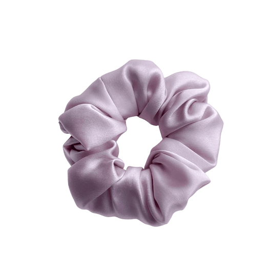 Mulberry Silk Medium Scrunchie - Lavender