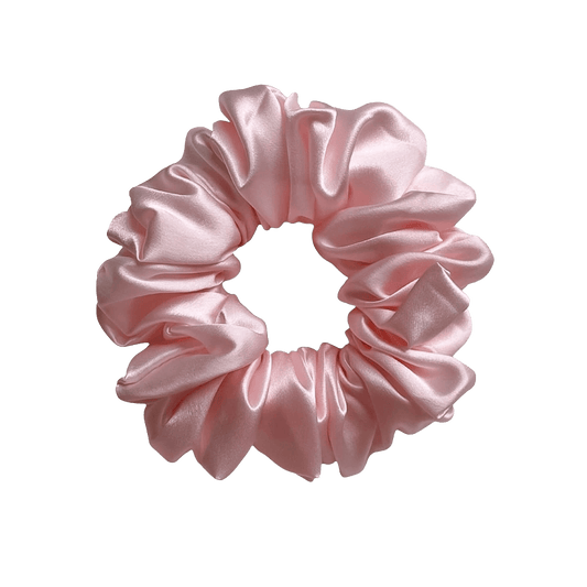 Mulberry Silk Deluxe Scrunchie - Blush Pink