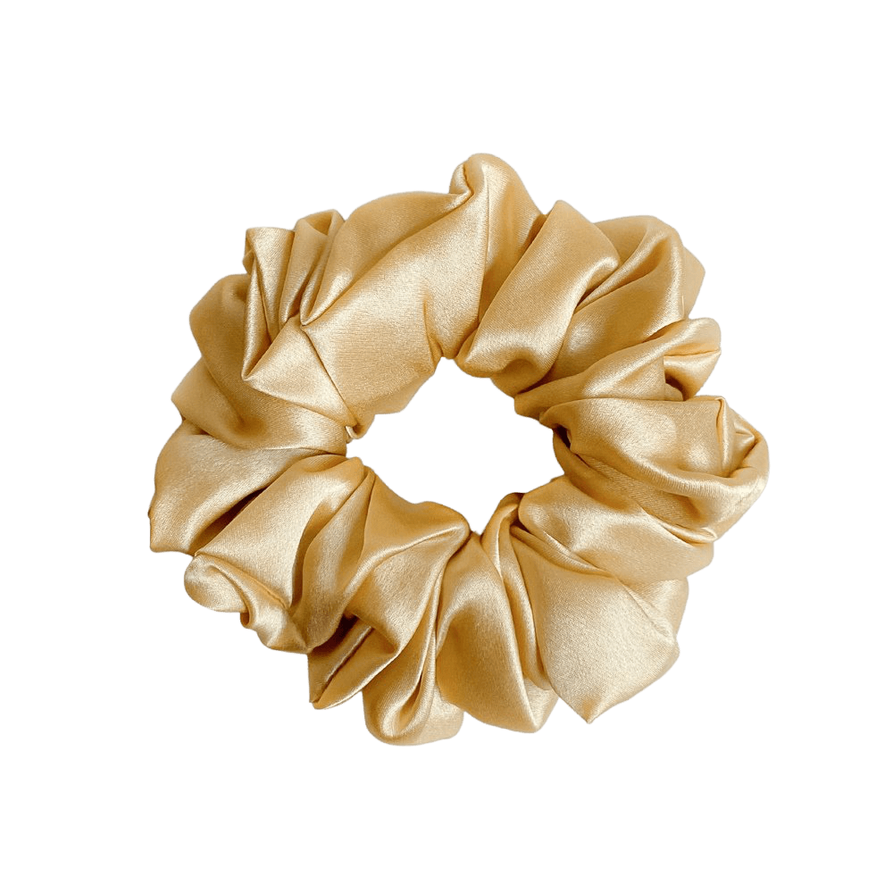 Mulberry Silk Deluxe Scrunchie - Honey