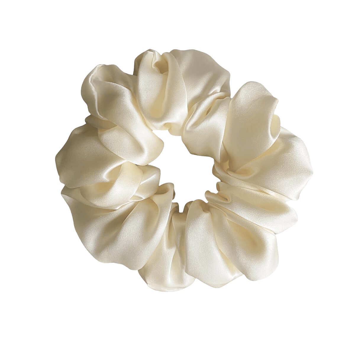 Mulberry Silk Deluxe Scrunchie - Buttercup