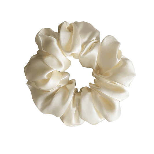 Mulberry Silk Deluxe Scrunchie - Buttercup