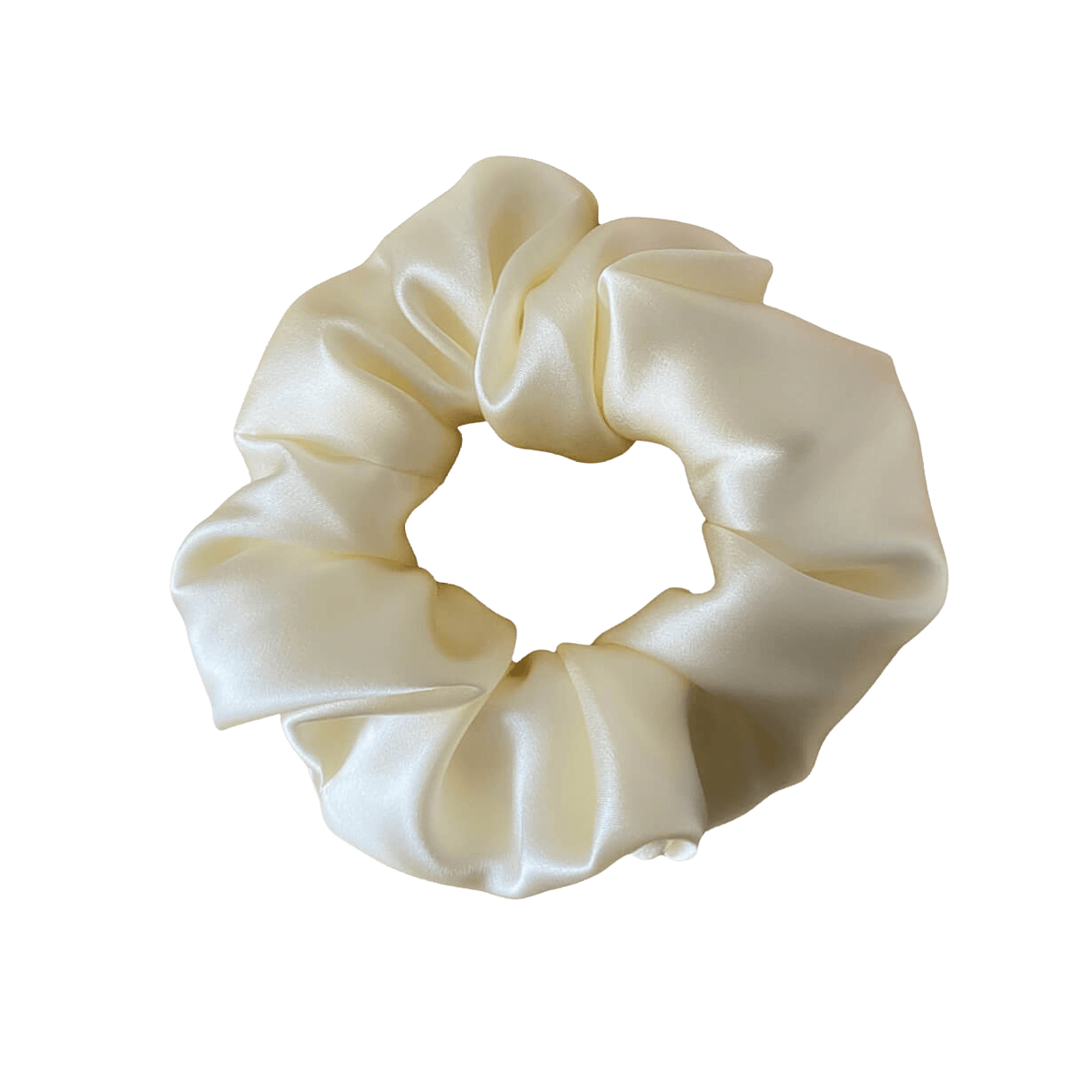 Mulberry Silk Medium Scrunchie - Buttercup