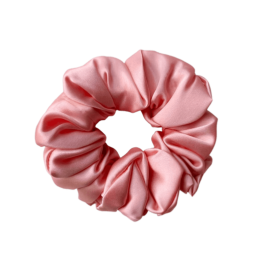 Mulberry Silk Deluxe Scrunchie - Rose