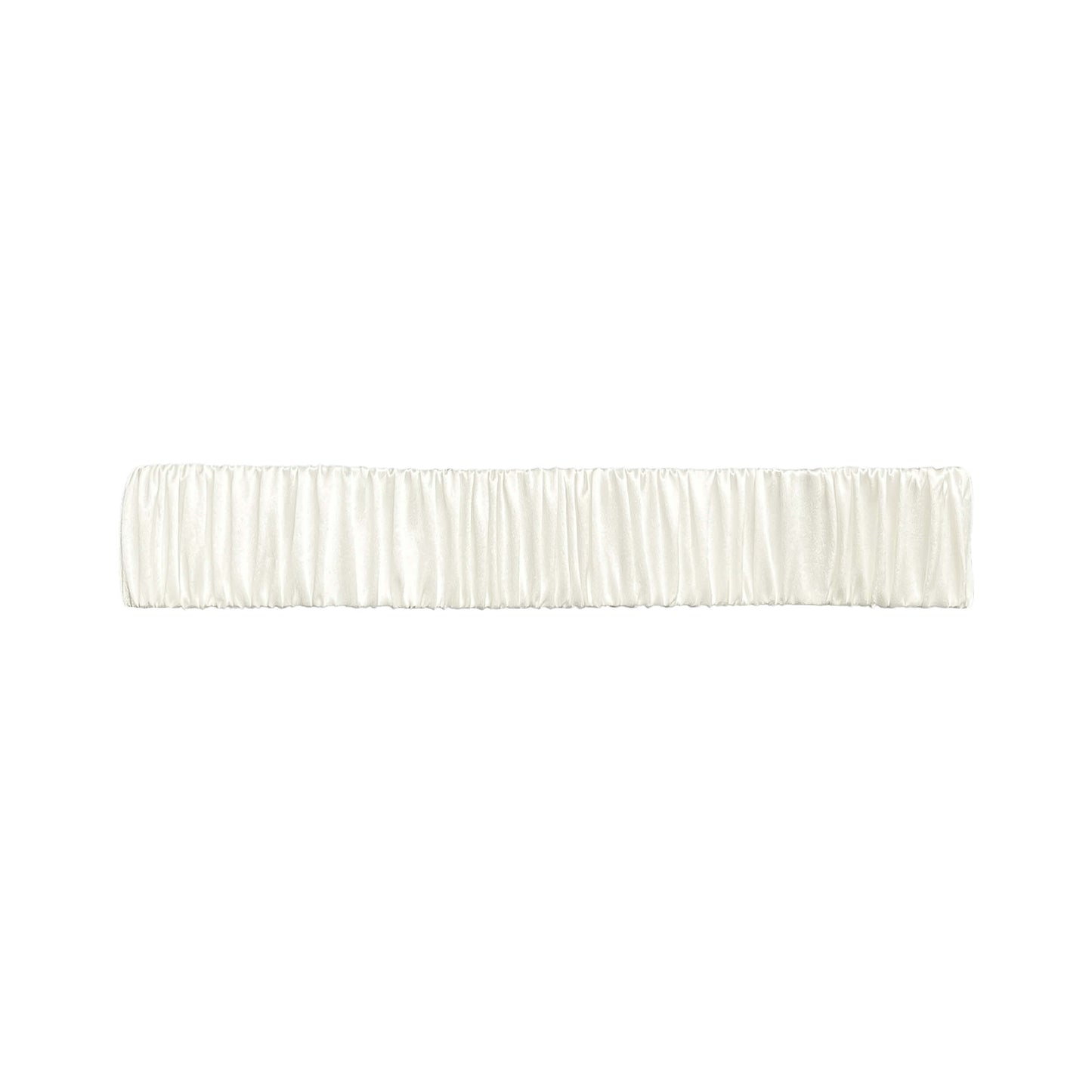 Midi Mulberry Silk Headband - White