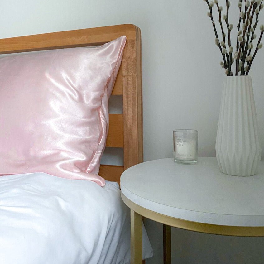 Mulberry Silk Pillowcase - Blush Pink