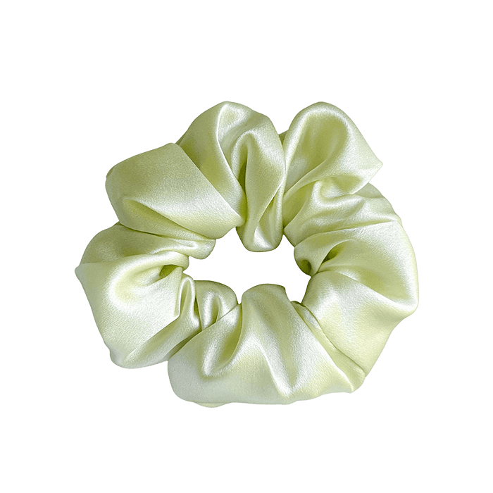 Mulberry Silk Medium Scrunchie - Sage