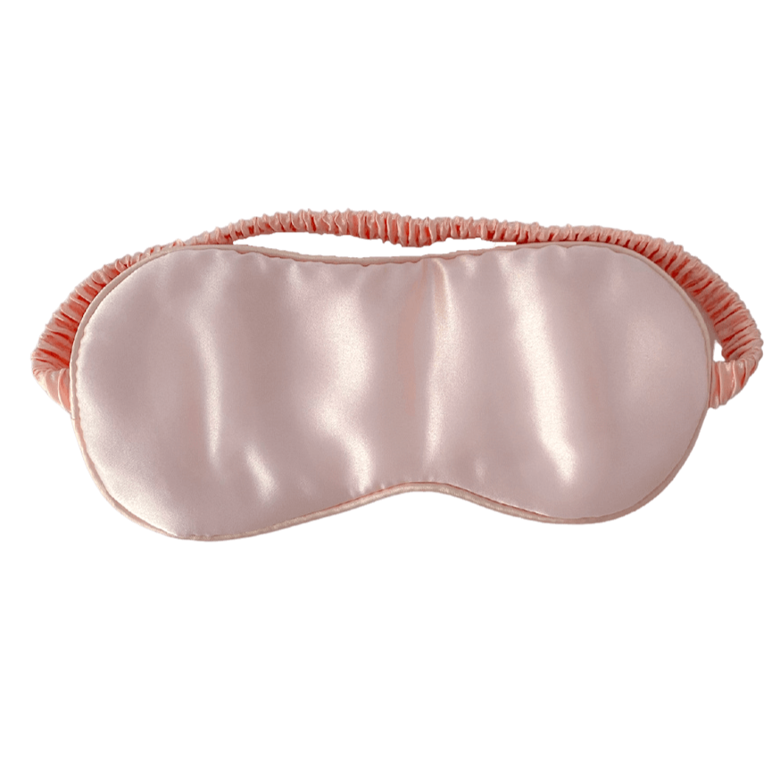 Mulberry Silk Sleep Mask - Blush Pink